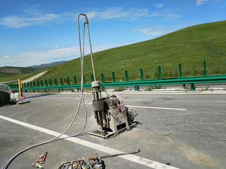 白河公路地基基础注浆加固